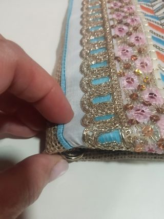 Bolso rafia Paola Bueno multicolor