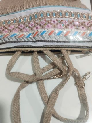 Bolso rafia Paola Bueno multicolor