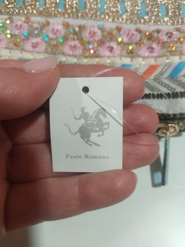 Bolso rafia Paola Bueno multicolor