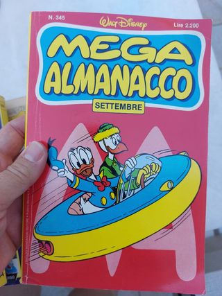 Mega almanacco Topolino settembre 1985
