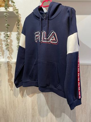 Sudadera Fila XL - Azul/Blanco