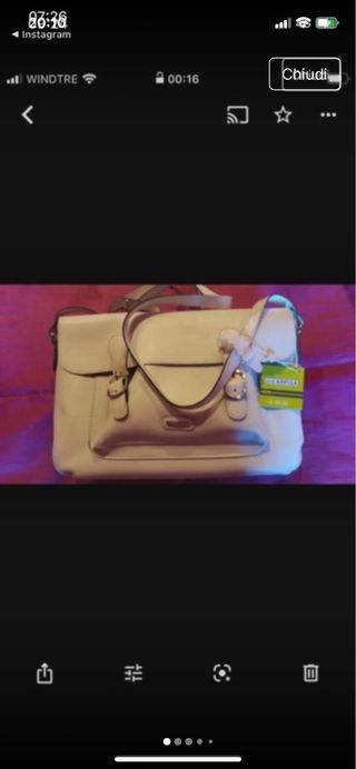 Borsa Carpisa bianca - Tracolla