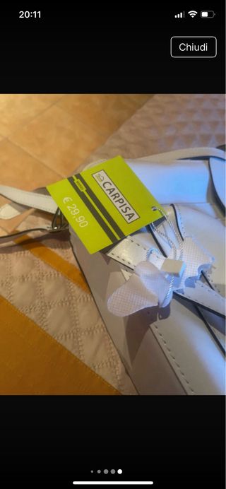 Borsa Carpisa bianca - Tracolla