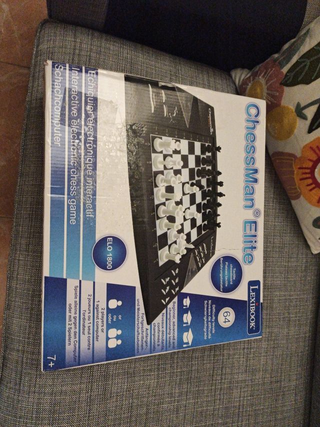 Chessman Elite - Juego de ajedrez electrónico