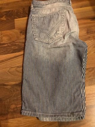Pantaloncini Roy Rogers blu a righe