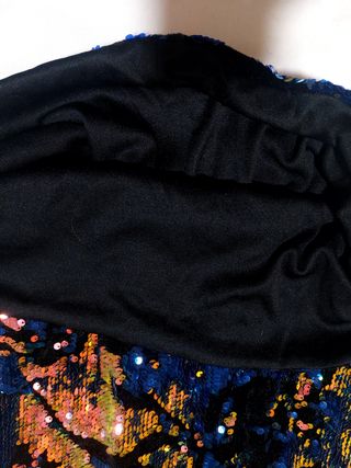 Vestido lentejuelas fiesta multicolor