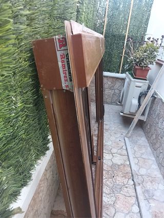 Persianas aluminio madera