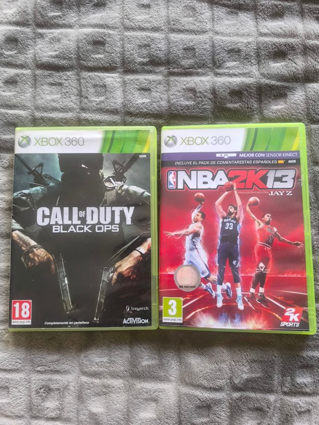 Black Ops y NBA 2K13 - Juegos Xbox 360
