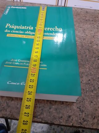 Manual de Psiquiatría Forense 1998.en buen estado.
