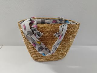 Bolso capazo playa para niña