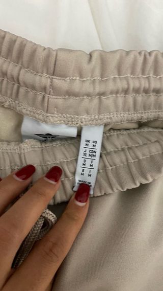 Pantalones Adidas Beige Talla M