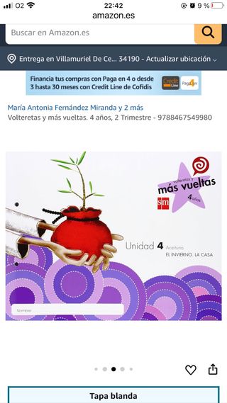 Pack infantil 4 años - Volteretas y más vueltas