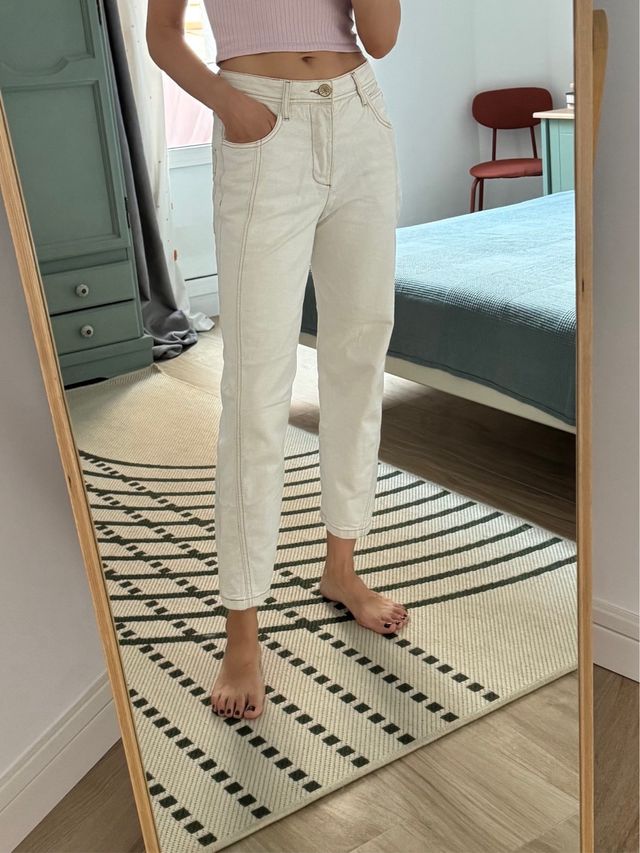 Bimba y Lola - Pantalones blancos