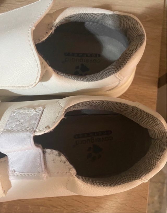 Zapatos seguridad blancos