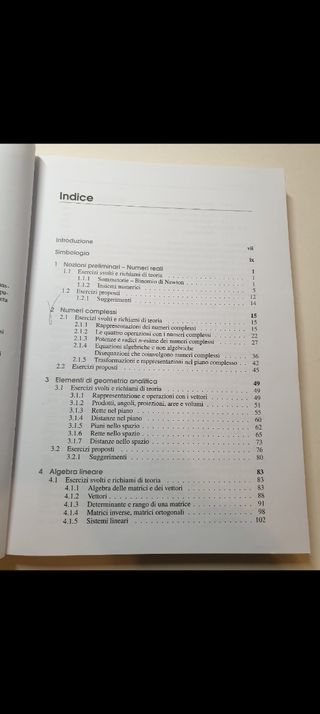 Libro "Analisi matematica 1 e algebra lineare"