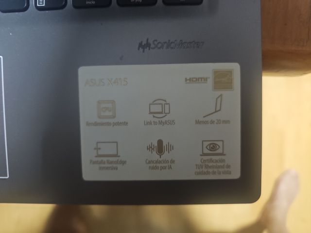 Portátil ASUS X415 i5 Plata