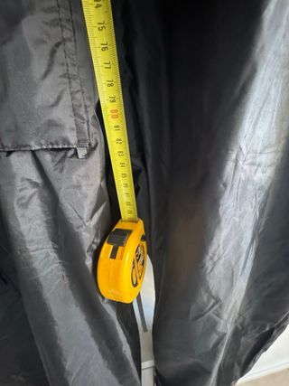 Mono lluvia moto rojo-negro marca Crivit. talla L