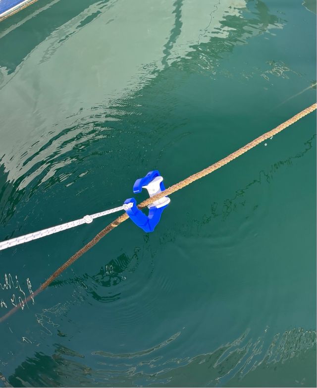 Polea para guía amarre barco