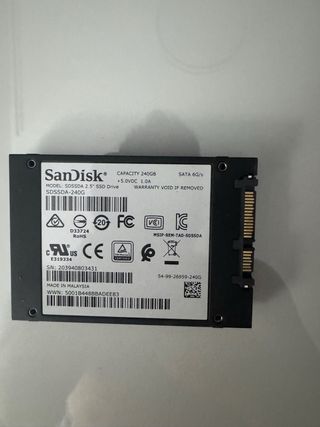 SSD SanDisk Plus 240GB