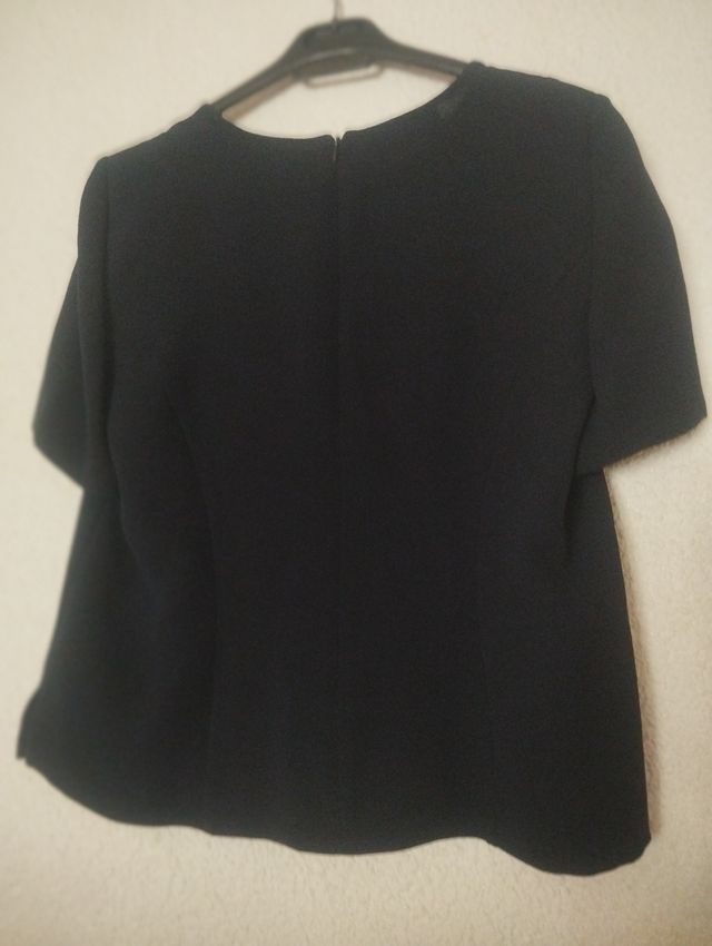 Traje chaqueta mujer azul marino 3 piezas 1 uso