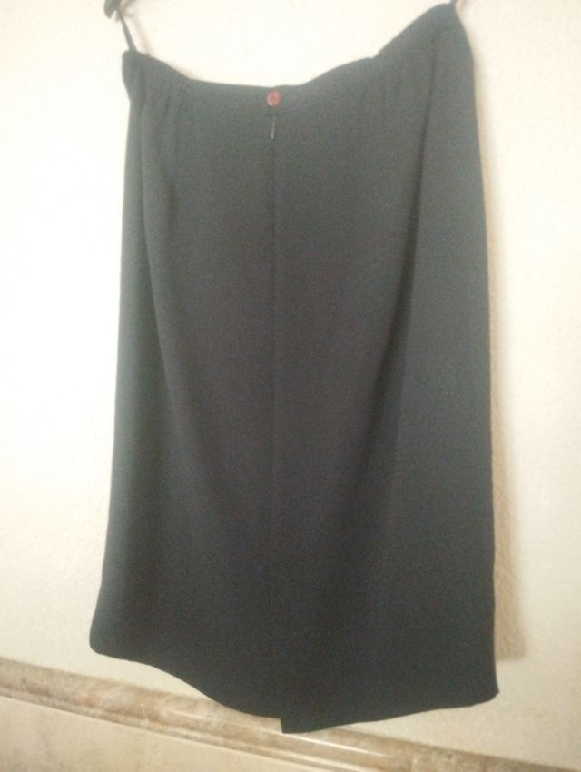 Traje chaqueta mujer azul marino 3 piezas 1 uso