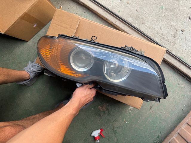 Faros delanteros BMW e46 Coupé (restyling)
