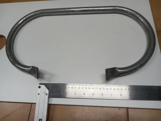 Defensa delantera moto clásica - antigua