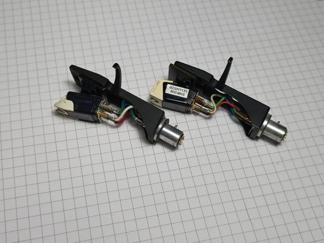 Testine Stanton 500 MK2 + V3 + Shell Technics