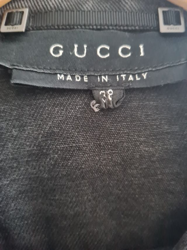 Giacca jeans Gucci nera