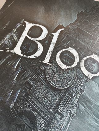 BLOODBORNE lona 50x70cm
