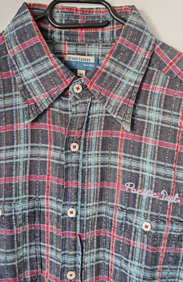 Camisa Green Leaves, hombre, t. M