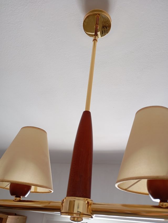 Lampada da soffitto vintage 4 luci