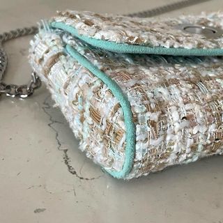 Pochette Zara tweed matelasse