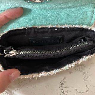 Pochette Zara tweed matelasse