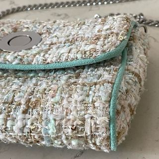 Pochette Zara tweed matelasse