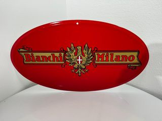 Insegna Bianchi Milano vintage
