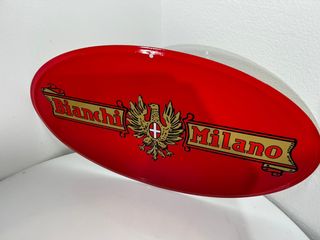 Insegna Bianchi Milano vintage