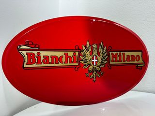 Insegna Bianchi Milano vintage
