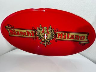 Insegna Bianchi Milano vintage