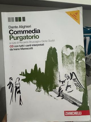 Commedia Purgatorio - Dante Alighieri