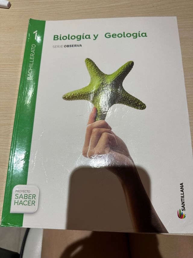 Libro Biología Y Geología 1 bachillerato Santillan