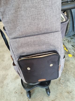 Mochila carro Babymel gris
