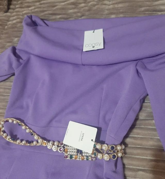 Mono Coosy malva - elegante y cómodo