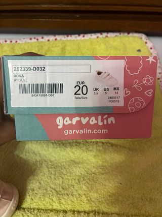 Zapatillas Garvalín Soft&Fun bebé