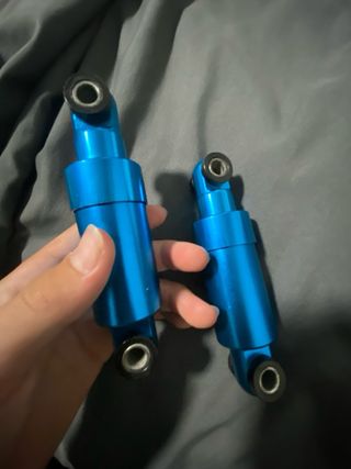 Amortiguadores traseros SmartGyro azules