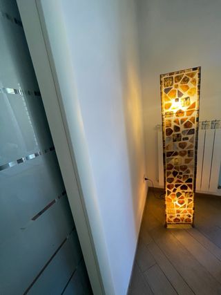 Lampada madreperla grande