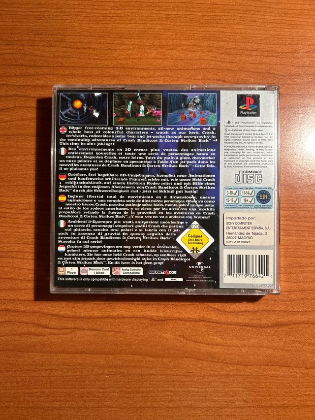 Crash Bandicoot 2: Cortex Strikes Back - PS1 PAL