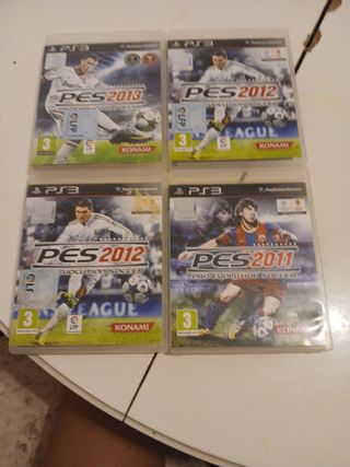 PS3 (PlayStation 3) Pro Evolution Soccer 2011-2013