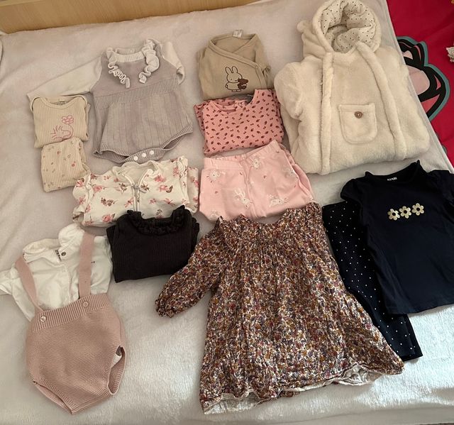 Ropa bebé 0-6 meses - 17 prendas