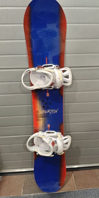 Snowboard Burton + fijaciones